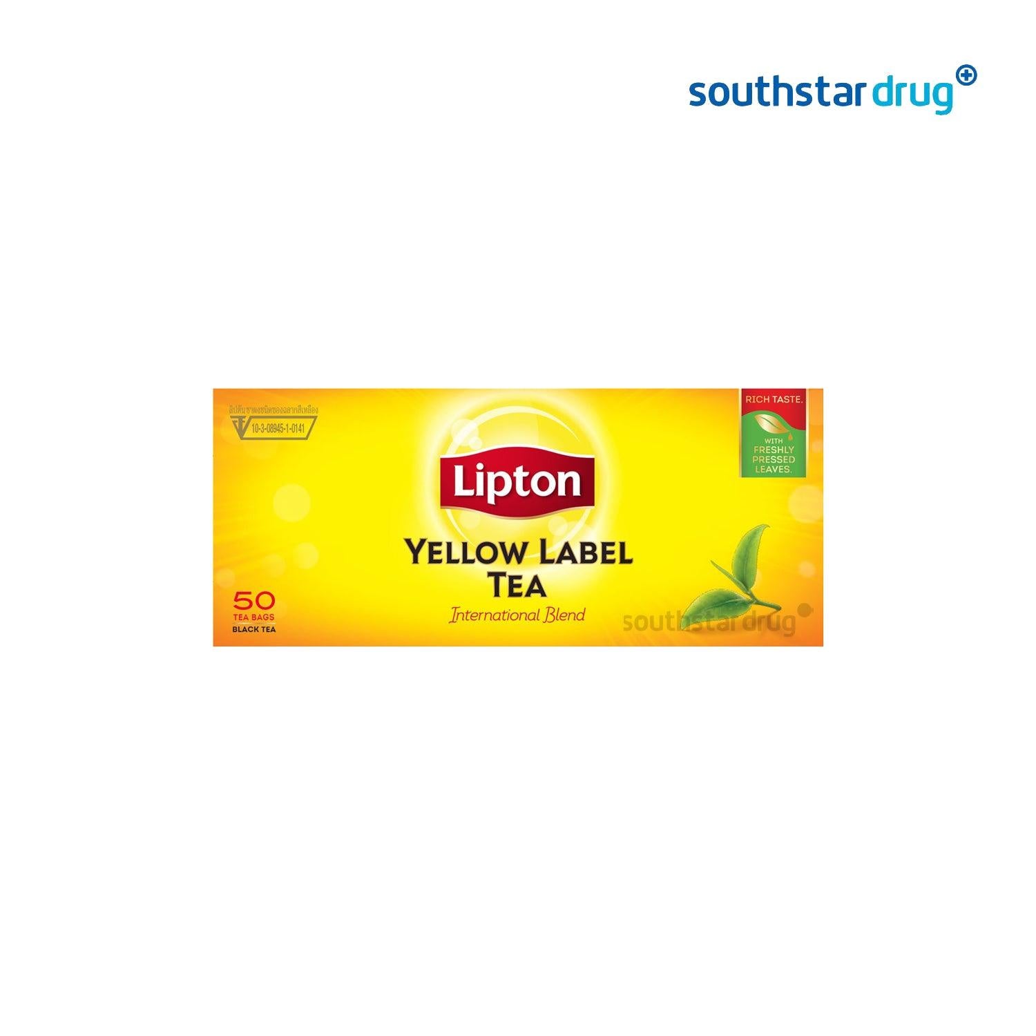 Lipton Yel Label Tea 2 g - 50s - Southstar Drug