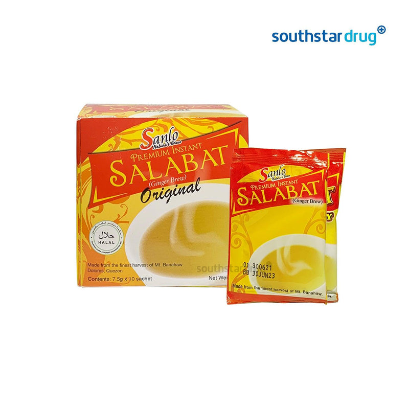Sanlo Salabat Original Sachet - 10s - Southstar Drug