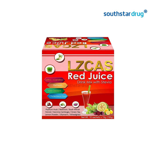 LZCAS Red Powder Juice Drink 150g -10s - Southstar Drug