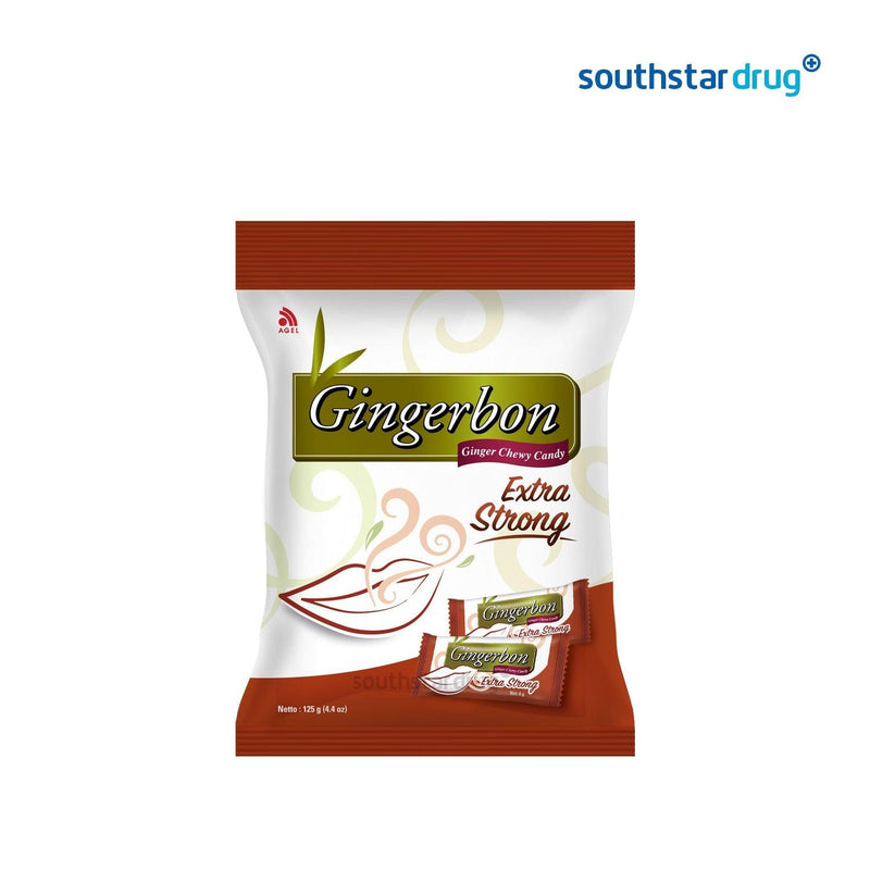 Gingerbon Candy Extra Strong 125g - Southstar Drug