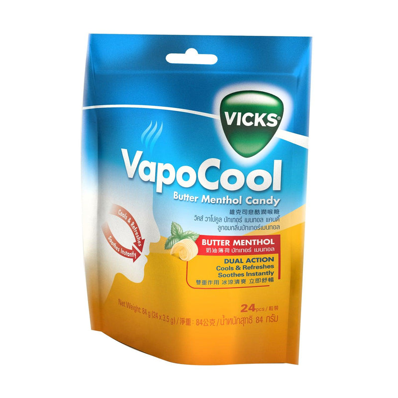 Vicks Vapocool Butter Menthol 3.5 g - Southstar Drug