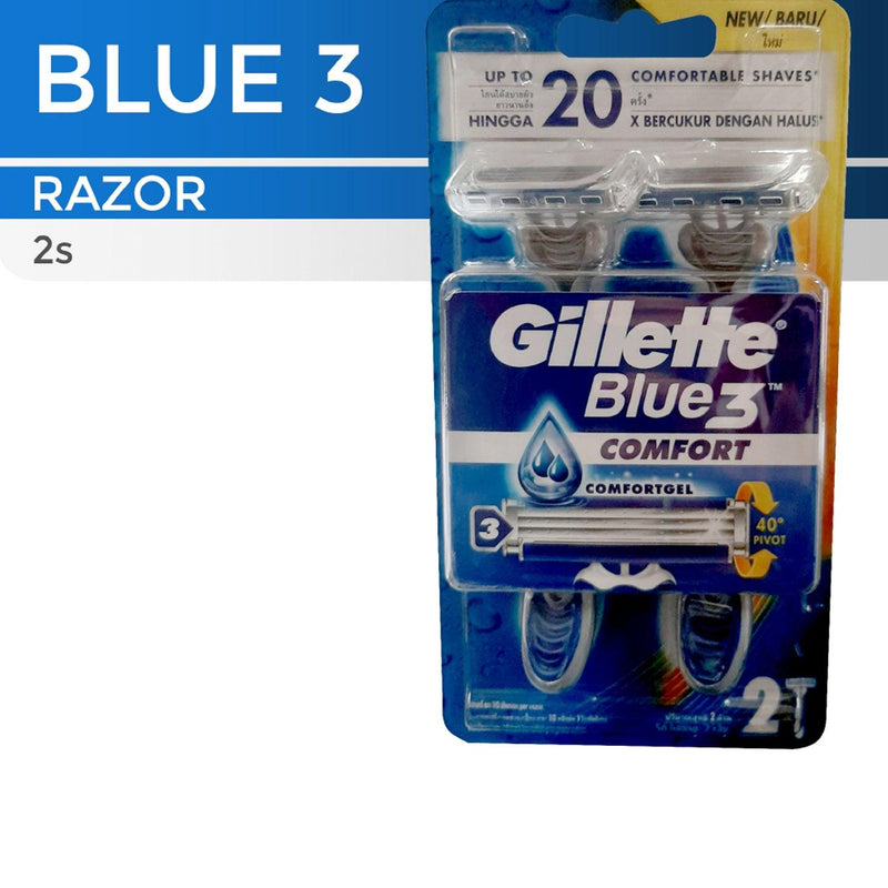 Gillette Blue 3 Comfort Blister Pack - 2s - Southstar Drug
