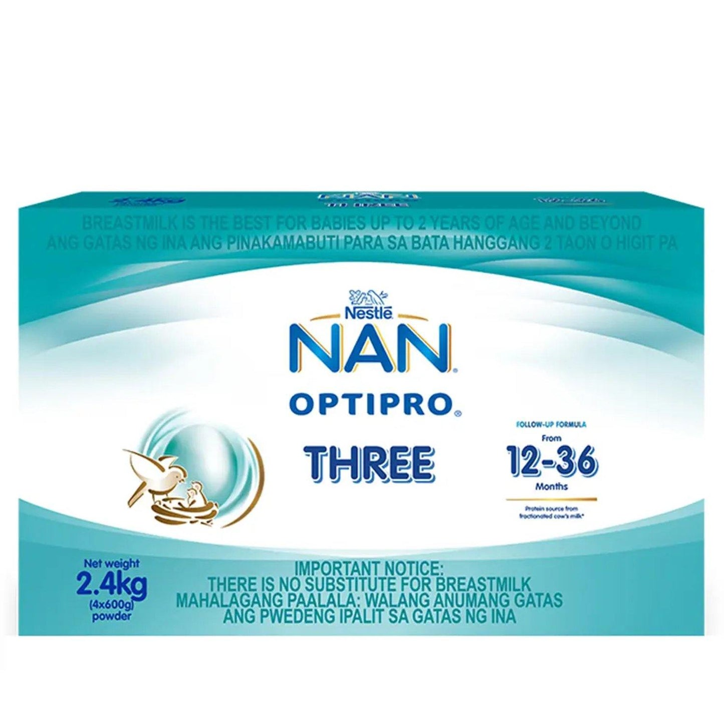 Nan Optipro Three 2.4kg box - Southstar Drug