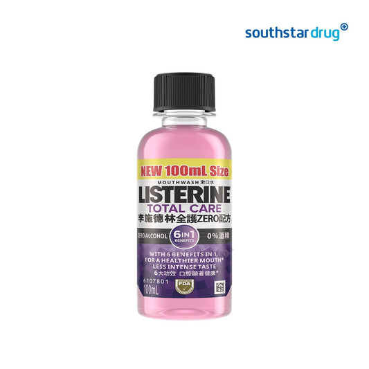 Listerine Mouthwash Total Care Zero 100 ml - Southstar Drug