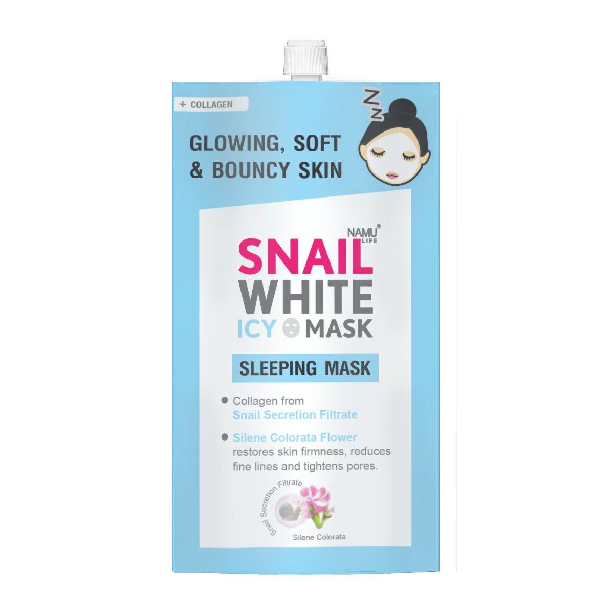 Snailwhite Icy Sleeping Mask Sachet 7 ml - Southstar Drug