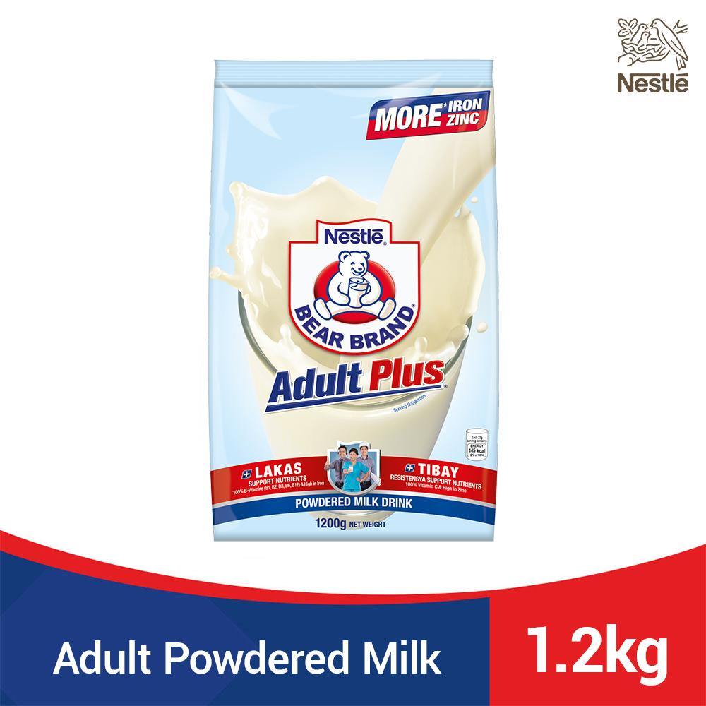 Bear Brand Adult Plus 1.2 kg - Southstar Drug