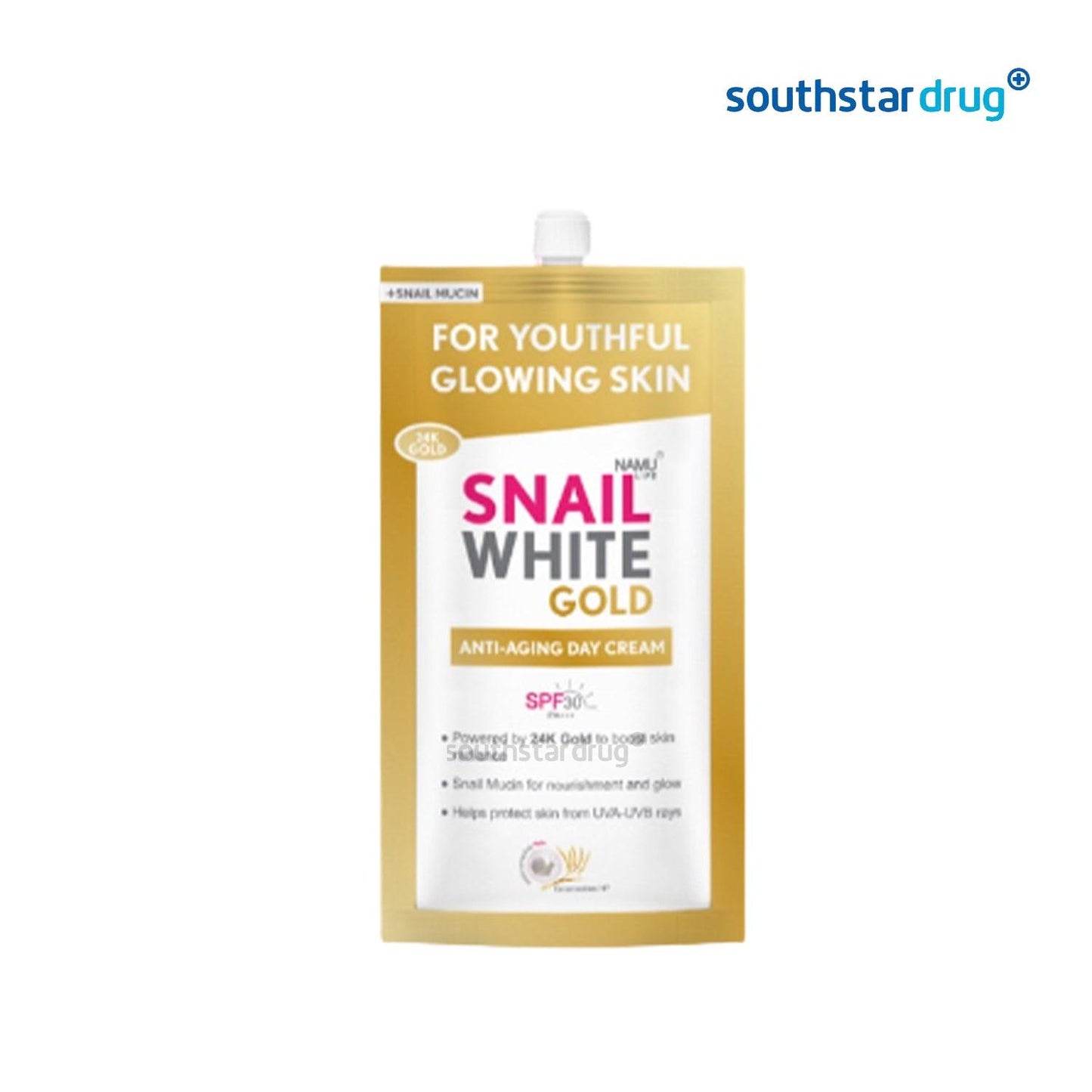 Snailwhite Gold Anti Aging Day Cream 7ml - Southstar Drug