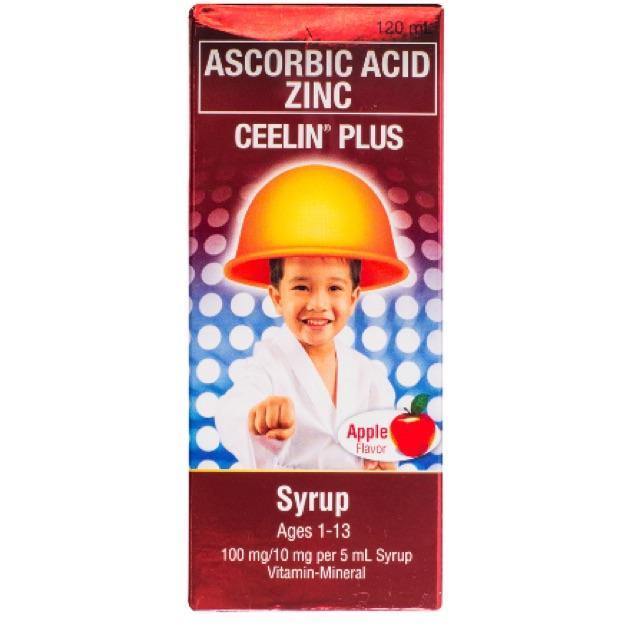 Ceelin Plus Ages Apple Flavor 100mg/5ml 120ml Syrup - Southstar Drug