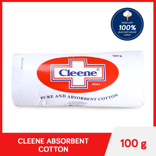 Cleene Optimised Absorbent Cotton 100 g - Southstar Drug