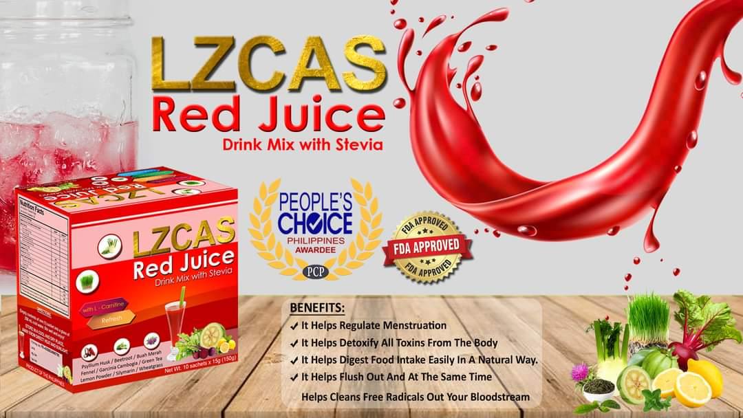 LZCAS Red Powder Juice Drink 150g -10s - Southstar Drug