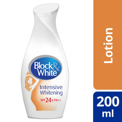 Block & White Lotion Intensive Whitening Spf 24 200ML - Southstar Drug