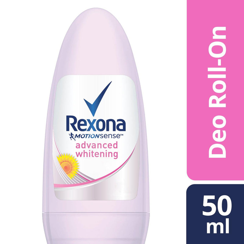 Rexona Women Deodorant Roll-On Advanced Whitening 50ML - Southstar Drug