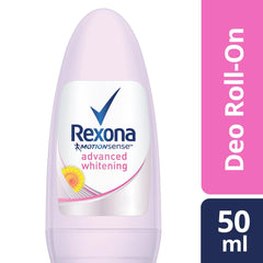 Rexona Women Deodorant Roll-On Advanced Whitening 50ML - Southstar Drug