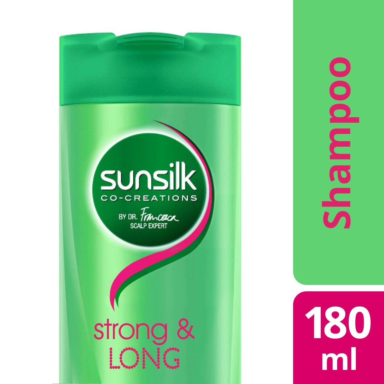 Sunsilk Shampoo Strong & Long 180ml - Southstar Drug