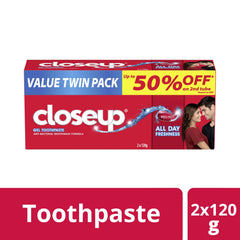 Close Up Anti-Bacterial Toothpaste Red Hot 120G - Southstar Drug