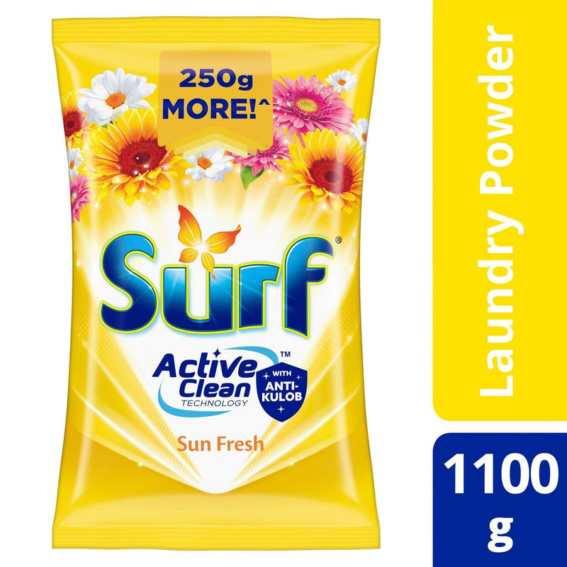 Surf Powder Detergent Pouch Sun Fresh 1.1 kg - Southstar Drug
