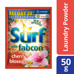 Surf Powder Detergent Cherry Blossom 50G Sachet - Southstar Drug