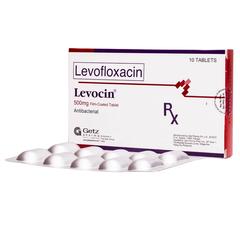 Rx: Levocin 500mg Capsule