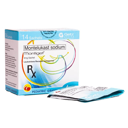 Rx: Montiget 4mg Granules - Southstar Drug