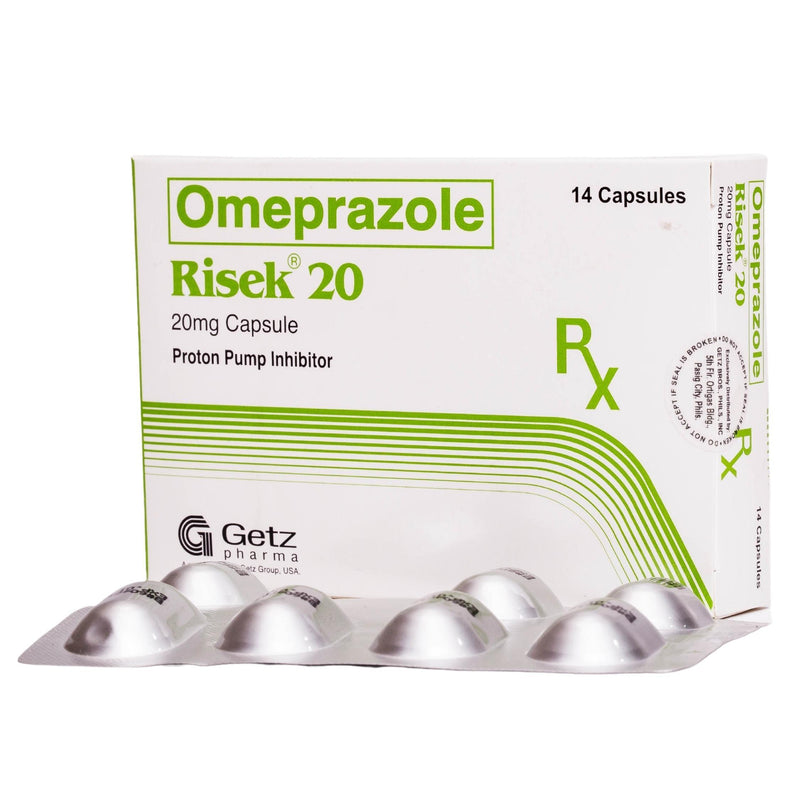 Rx: Risek Omprazole 20mg Capsule - Southstar Drug