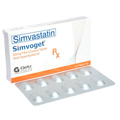 Rx: Simvoget 20mg Tablet - Southstar Drug