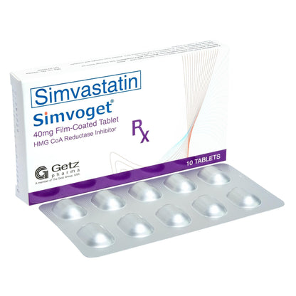 Rx: Simvoget 40mg Tablet - Southstar Drug