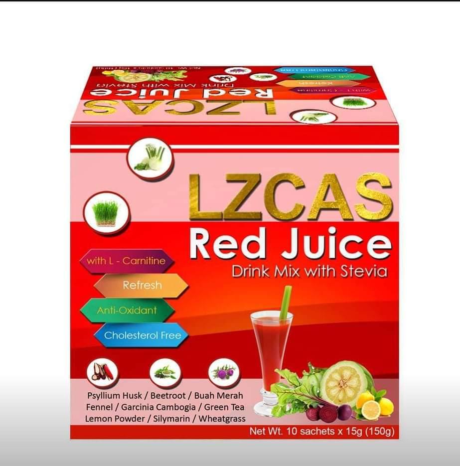 LZCAS Red Powder Juice Drink 150g -10s - Southstar Drug