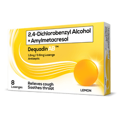 DequadinAB Lemon Lozenge - 8s - Southstar Drug