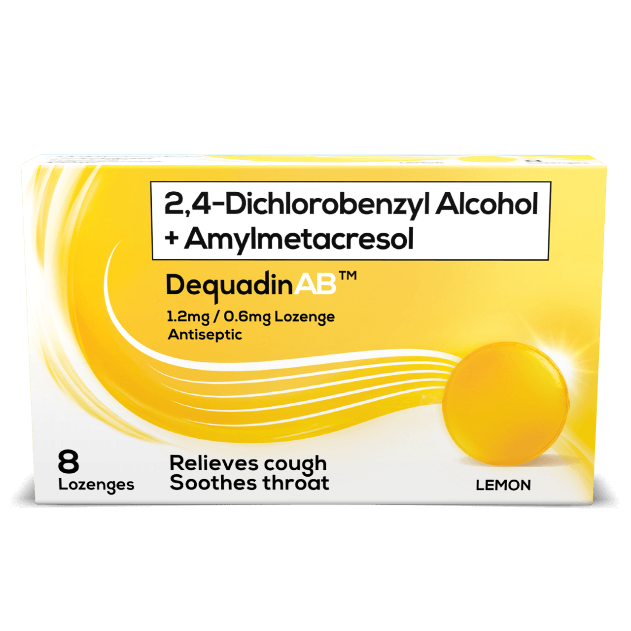 DequadinAB Lemon Lozenge - 8s - Southstar Drug