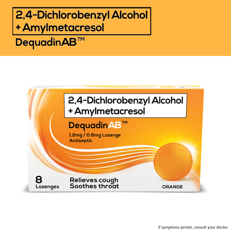 DequadinAB Orange Lozenge - 8s - Southstar Drug