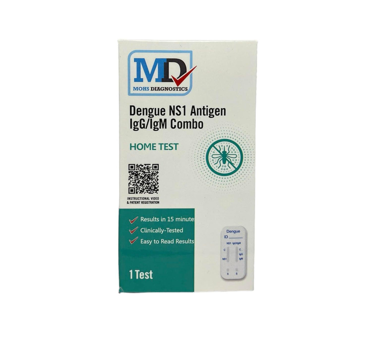 MD Dengue Ns1 Antigen IgG/IgM Test Kit - Southstar Drug